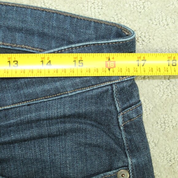 Paige Jeans Mens 32x30 Blue Federal Denim Rayon Blend Slim Straight Stretch - Picture 4 of 8